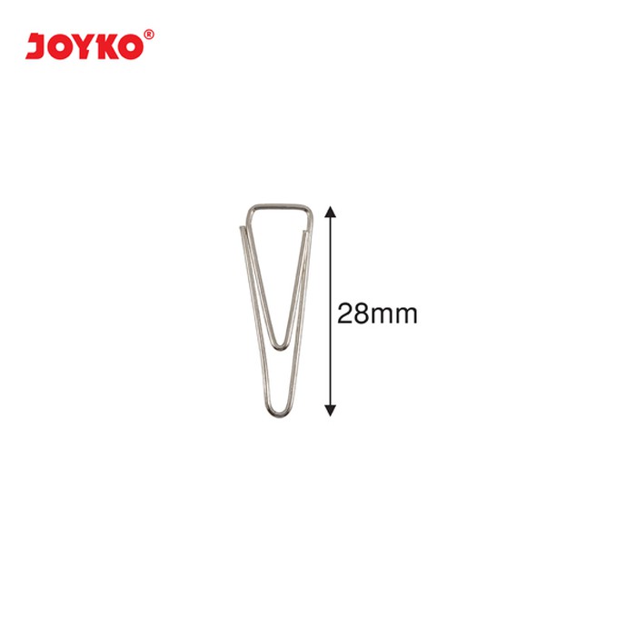 Paper Clip / Trigonal Clip / Penjepit Kertas Joyko No.1