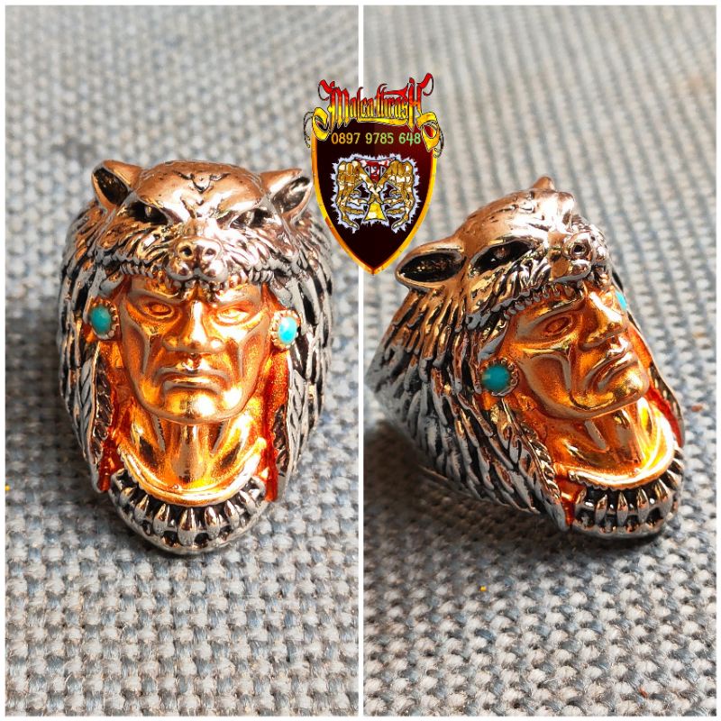 Aksesoris Cincin Indian Apache