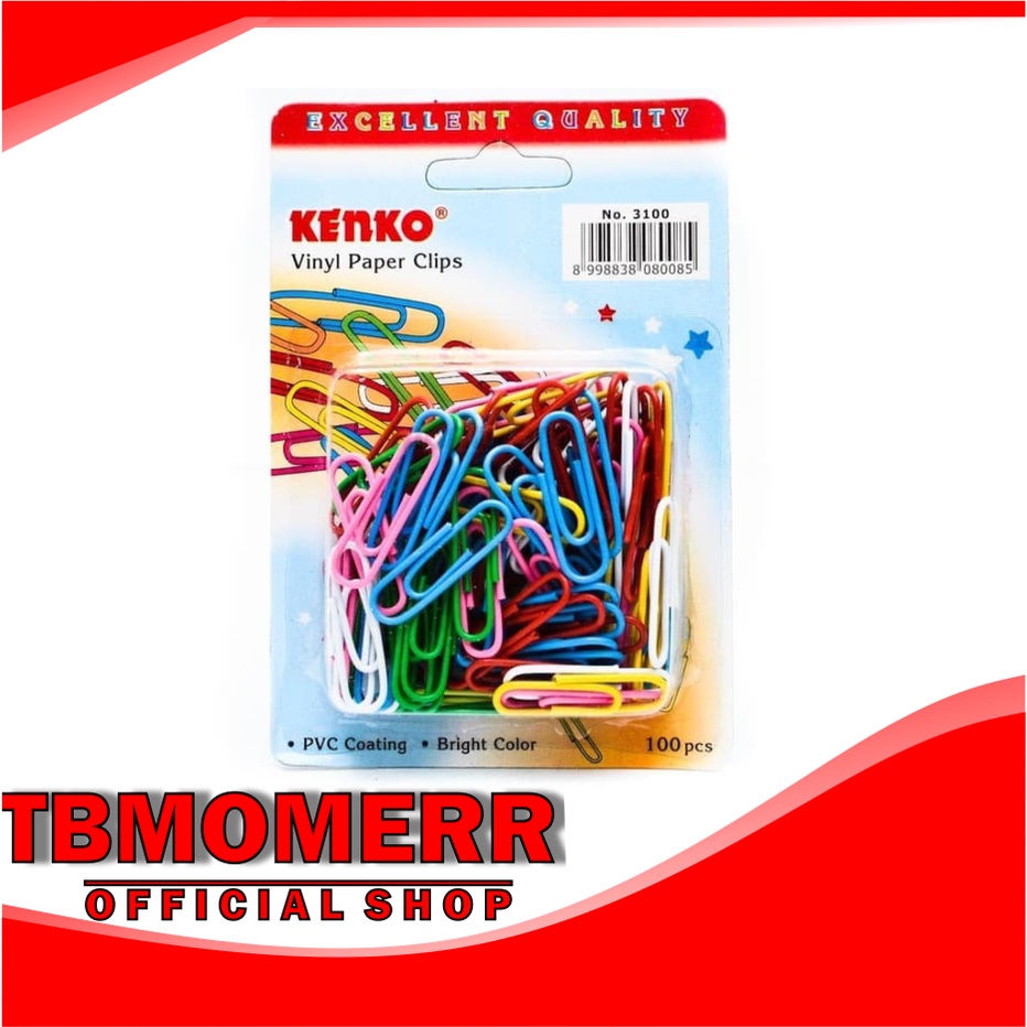 

CLIP KENKO WARNA 3100 62112130 / KLIP KERTAS