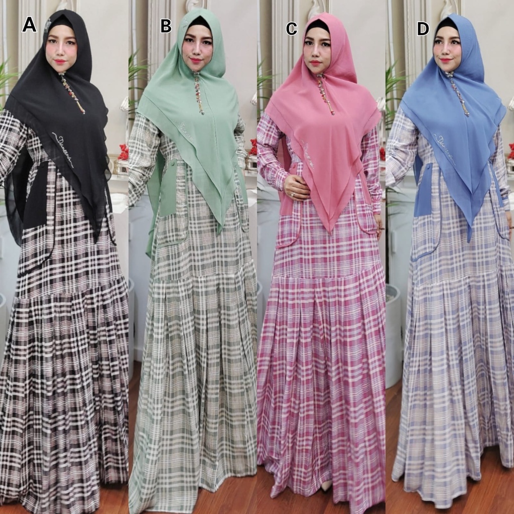 Gamis Syar'i Wanita Byaghio Homey Dress by Daneena