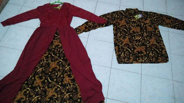 Maura Couple - Sania Ruffle Batik Couple Ori Ndoro Jowi Dnt Garansi Termurah Shopee -