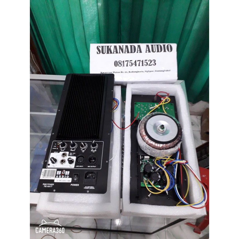 modul speaker aktif BOB 700wat 2 way