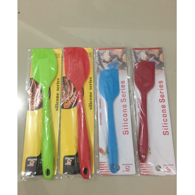 SPATULA SILIKON Murah Peralatan Dapur Food Grade Silicone