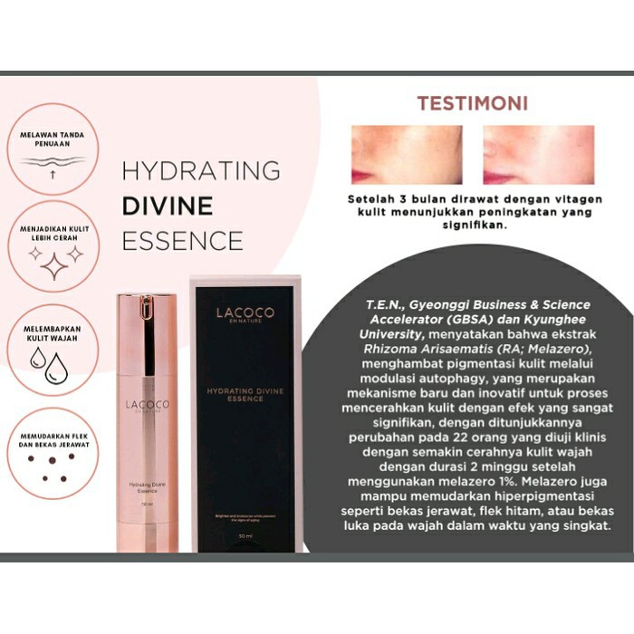 [BPOM] Lacoco HDE Hydrating Divine Essence 50ml