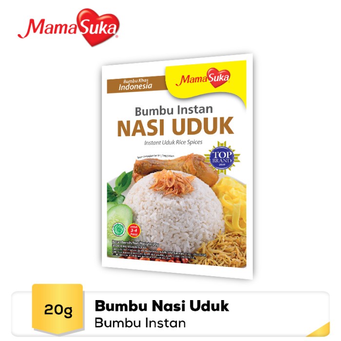 

vd2011c Mamasuka - Bumbu Nasi Uduk 20 Gr Fsfs201
