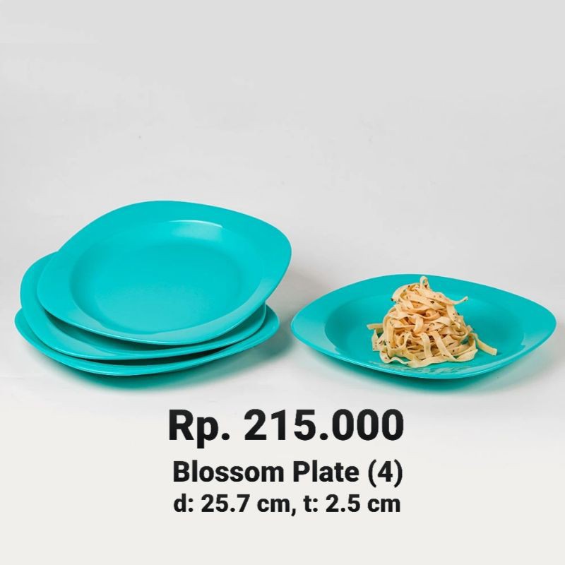 Blossom Plate isi 3 piring saji Tupperware banjarmasin promo murah diskon