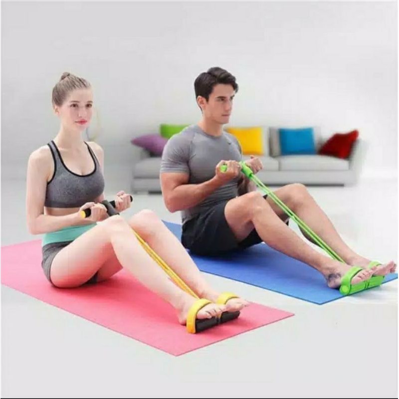 Tummy Trimmmer Alat Olahraga Home Gym - Alat Pelangsing Perut - Alat Fitness Karet