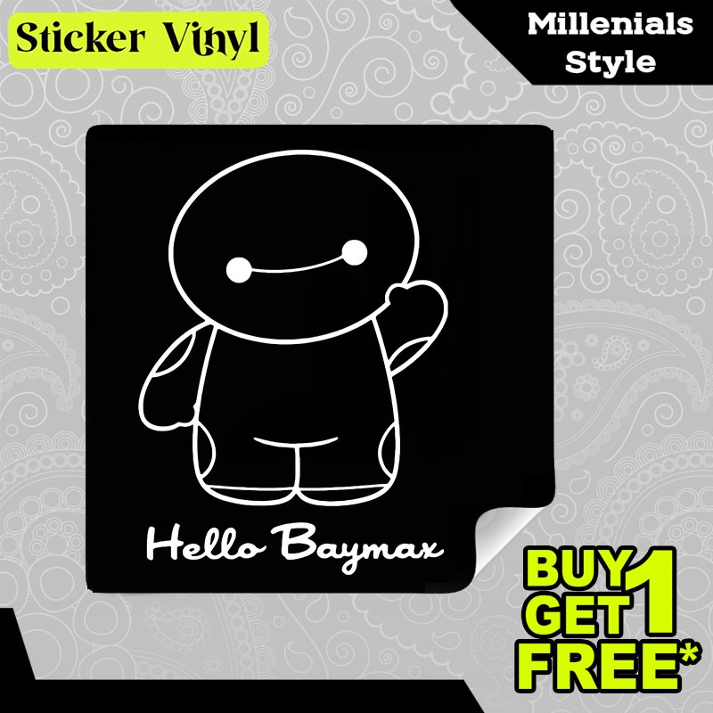 

Stiker Sticker Hello Baymax Big Hero 6 Karakter Lucu dan Unik Aesthetic Bahan Vinyl Satuan Anti Air