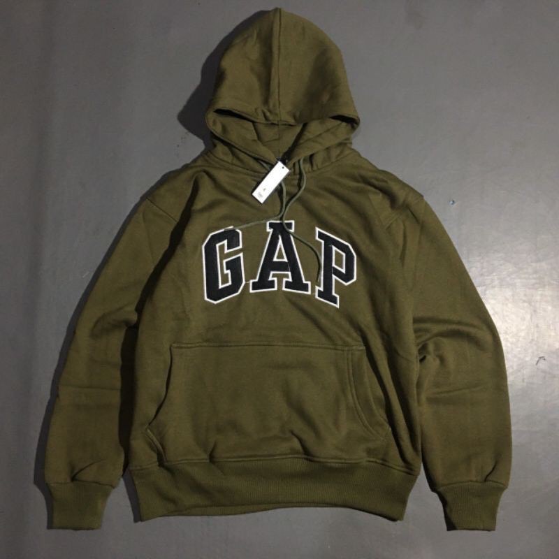 SWEATER HOODIE GAP ARMY FULLBORDIR&amp;FULLTAG ORIGINAL PREMIUM