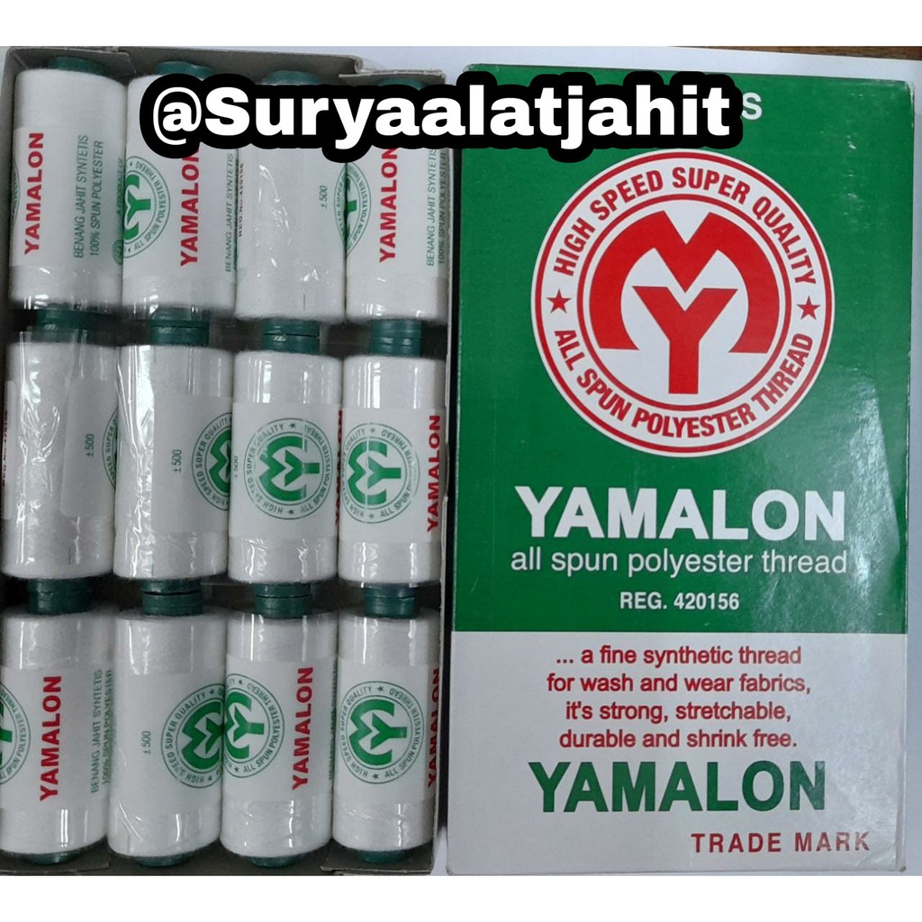 Benang Yamalon 500y (1wrn@1lsn) =rp.23.000/12pcs