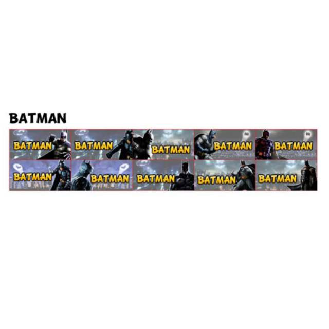 

Label Nama Batman Waterproof