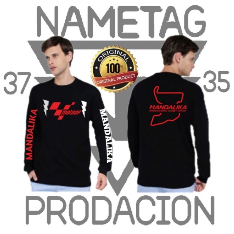 Kaos Sirkuit Mandalika Lengan Panjang