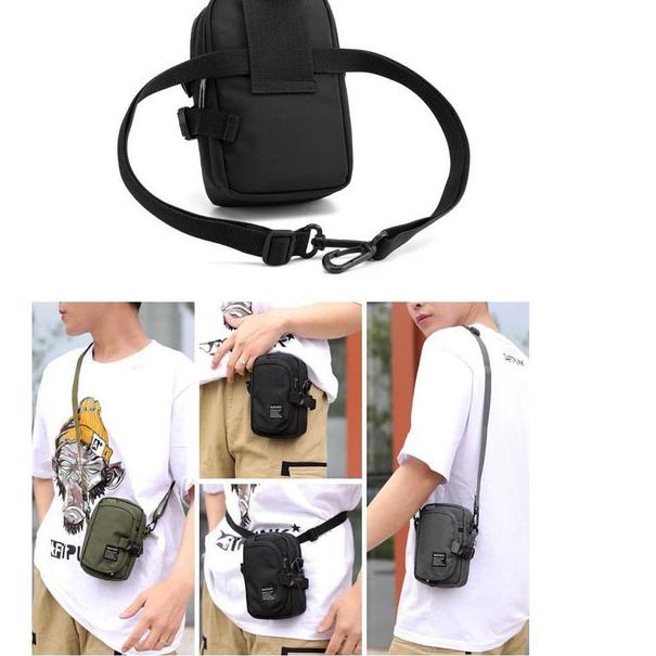 Tas Selempang Hp Multifungsi Slingbag Tas Pria Pinggang Suoyate 130