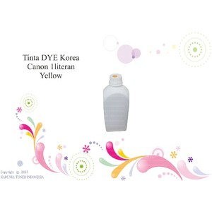 Tinta DYE Korea Canon 1literan Yellow