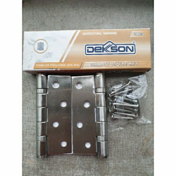 engsel pintu jendela 4" deluxe dekson stainless steel SUS 304