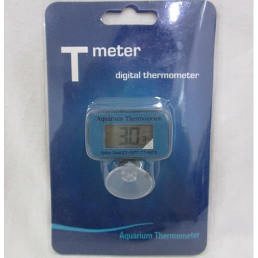 Thermometer Digital Celup Tahan Air Aquarium/Suhu Ruangan/Mesin Mining