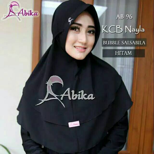 Kcb nayla ori by abika hijab instan, pashmina instan