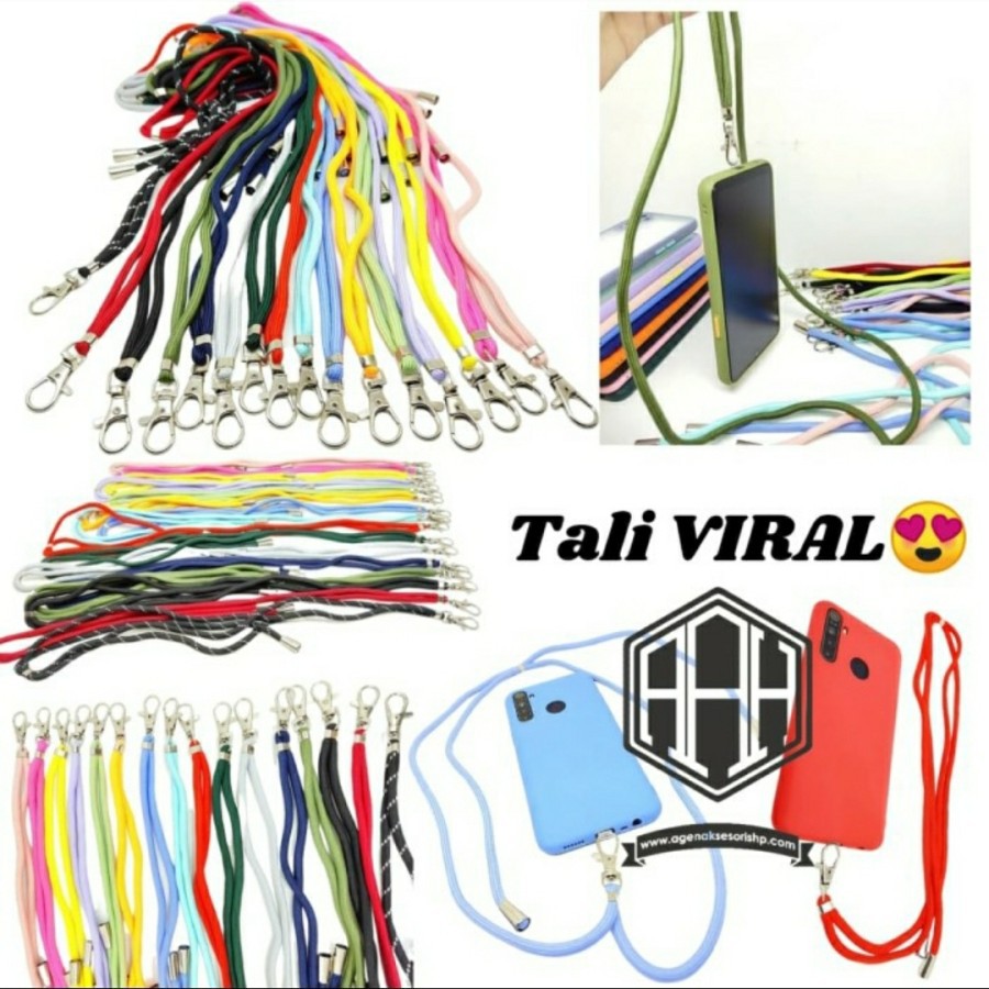 TALI GANTUNGAN VIRAL - TALI GANTUNG UNIVERSAL ALL ITEM CASE SOFTCASE - BC