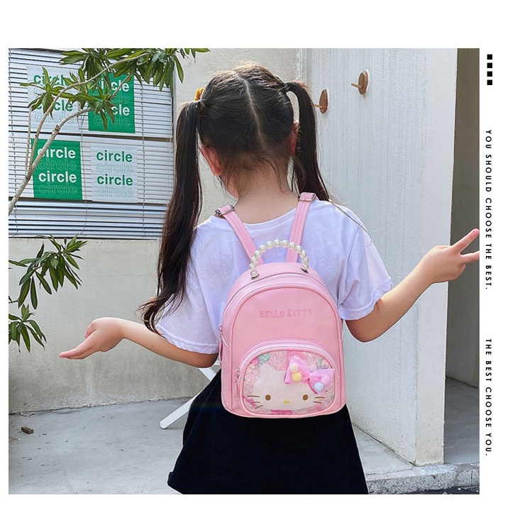 Tas ransel Hello kitty TR02 backpack anak perempuan tk sd