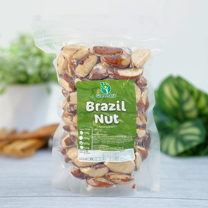 

Brazil Nuts 500gr - Kacang Brazil Mentah ---Terbaru---