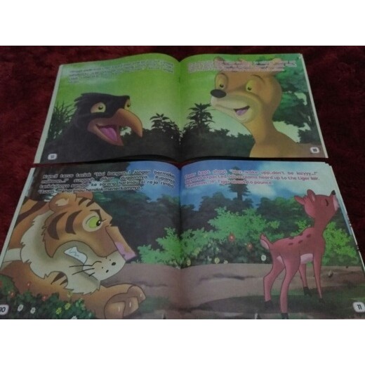 Paket Hemat 5pcs Fabel Buku Cerita Anak Dongeng Binatang Aesop