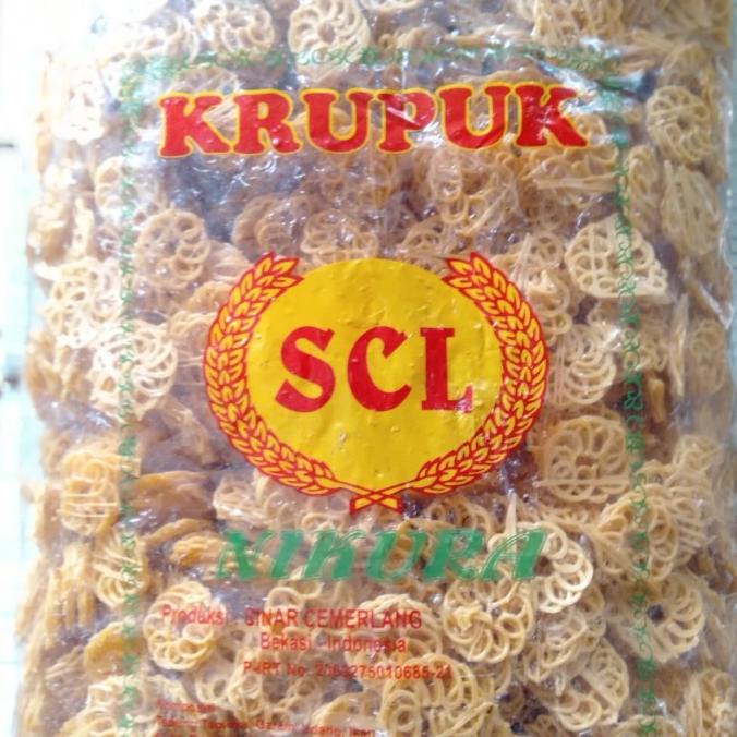 

Kerupuk Mawar Kuning Scl 1Bal Isi 5Kg