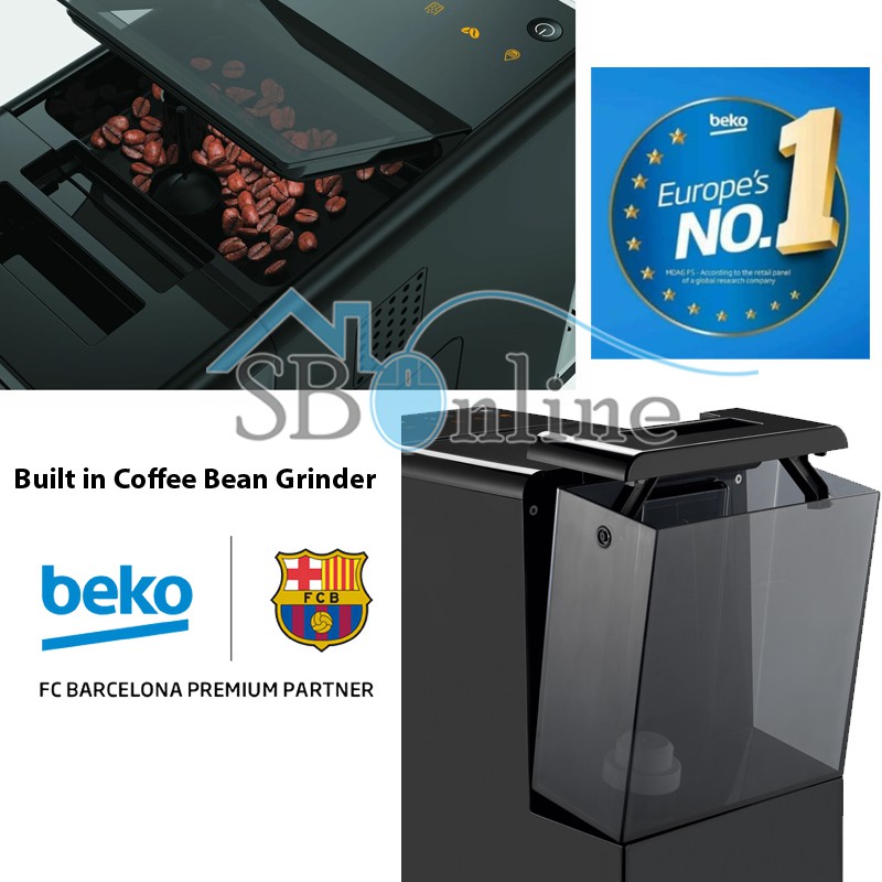 Full Automatic Espresso-Capuccino Machine BEKO CEG5311X- 19 BAR