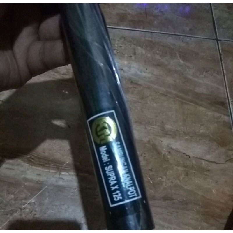leher knalpot supra x125 lama dan f1