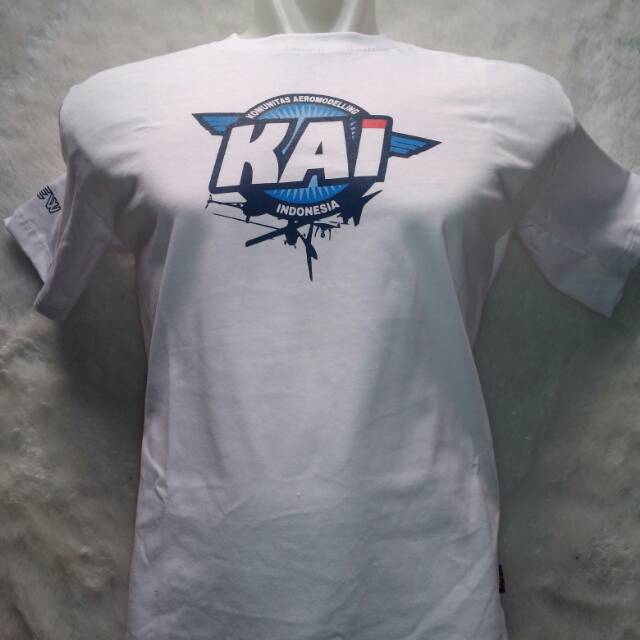 Kaos KAI Aeromodelling (putih)
