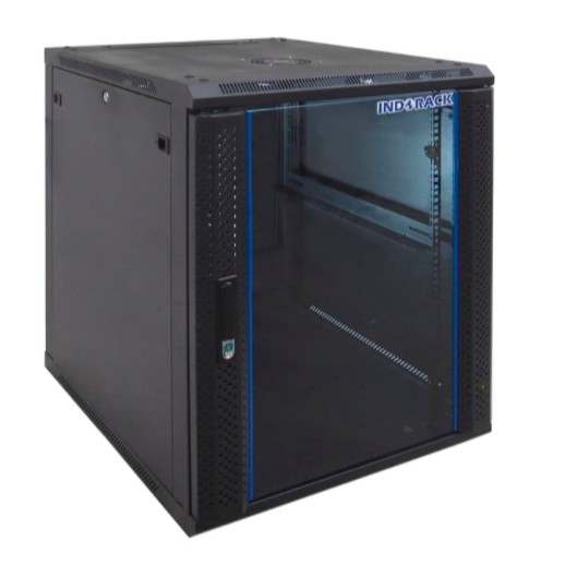 WIR6015S - 15U Wallmount Rack Depth 600mm Single Door 19&quot; - INDORACK