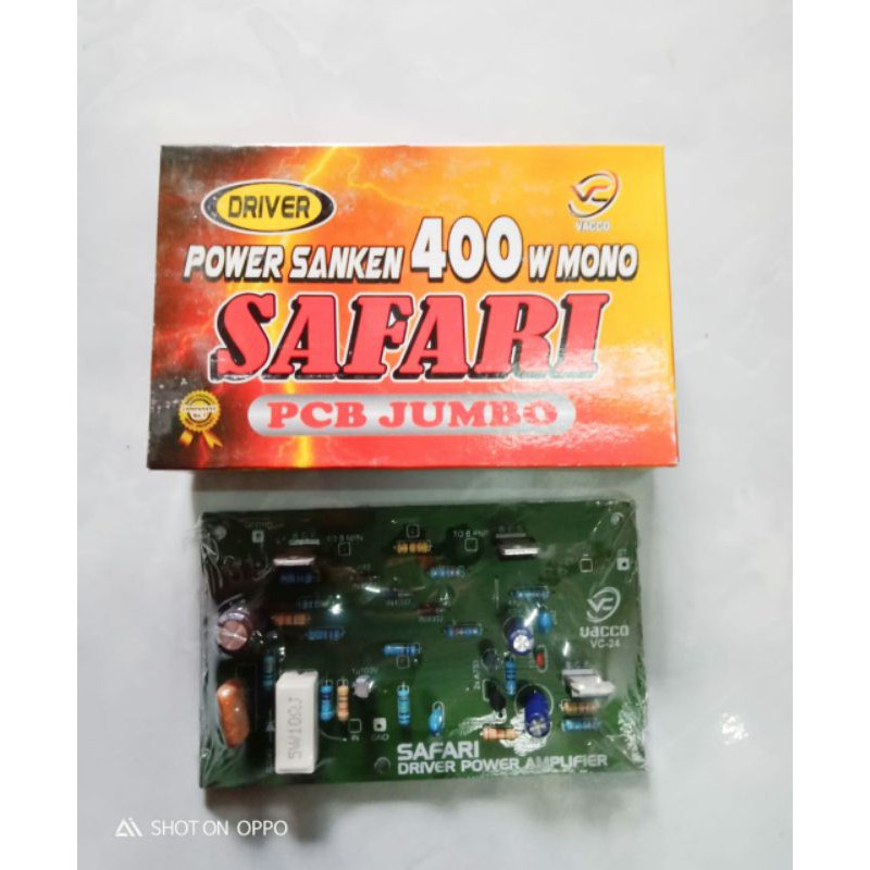 Driver Sanken 400 W Mono SAFARI PCB Jumbo VC-24
