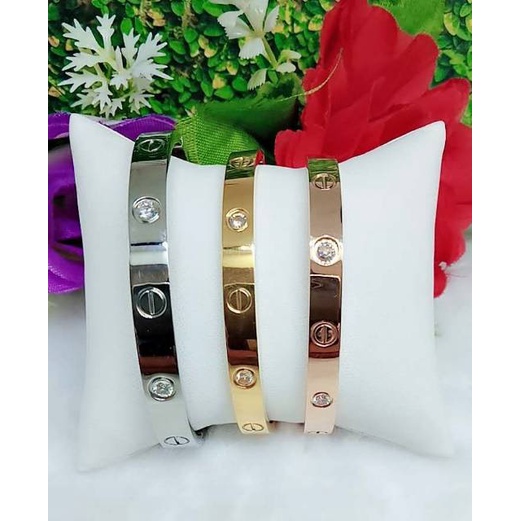 Gelang Titanium CT dewasa perhiasan fashion 0293