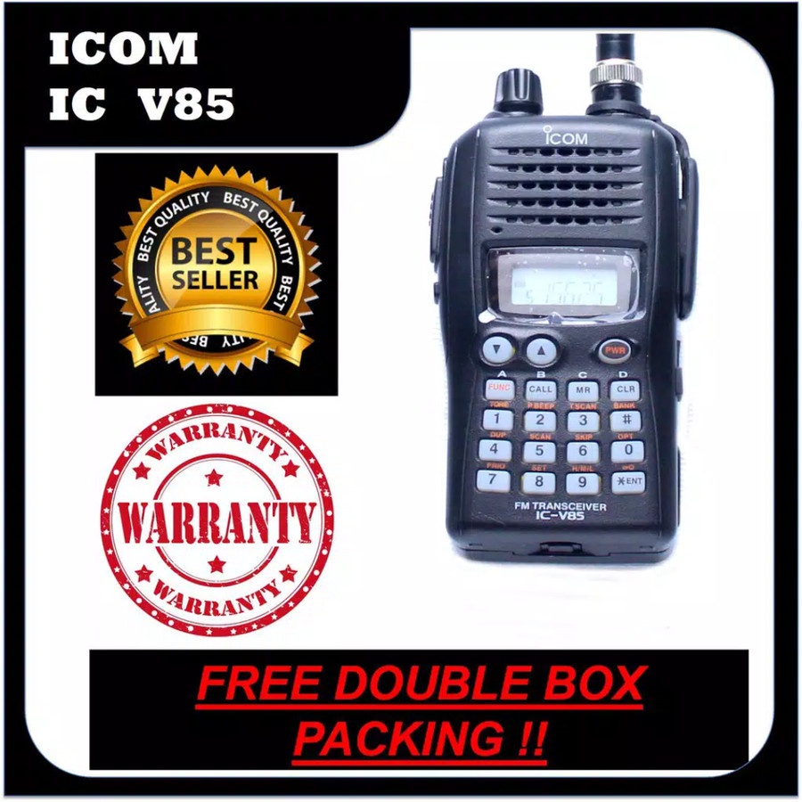 Ht Icom V85 GARANSI 1 TAHUN Radio Komunikasi ICOM V 85