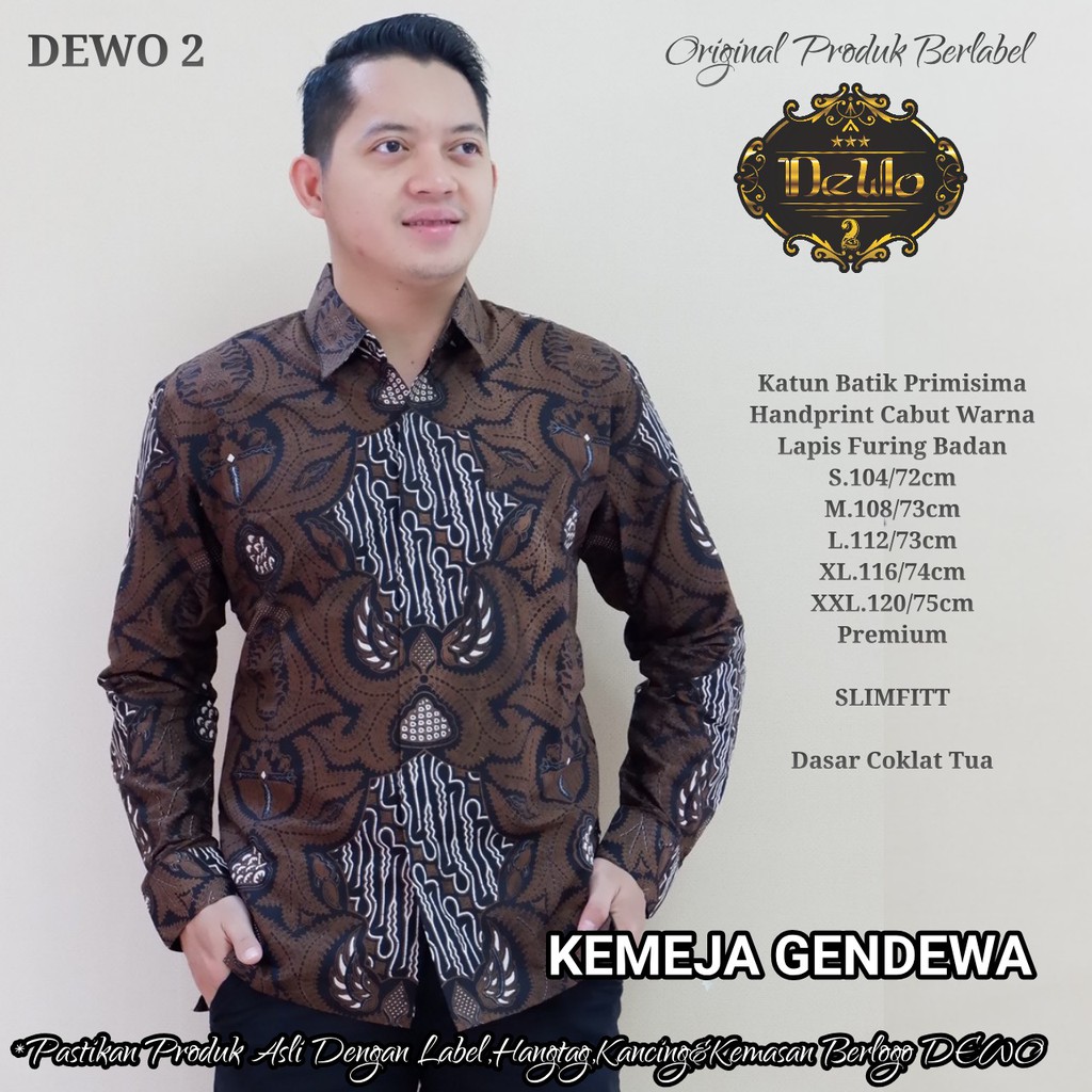 GENDEWA DEWO BATIKSOLOAMANAH KEMEJA BAJU BATIK PRIA SOLO LENGAN PANJANG PENDEK LAPIS FURING ATASAN BATIK PREMIUM MODERN KATUN HALUS DEWANKA PARANG  GARUDHA GALA TOSKA RAGNALA BIRU RAGNALA HIJAU MAHADANA MANDALIKA SADEWA ABINAYA DIAMOND PARANG GURDHO CAKRA