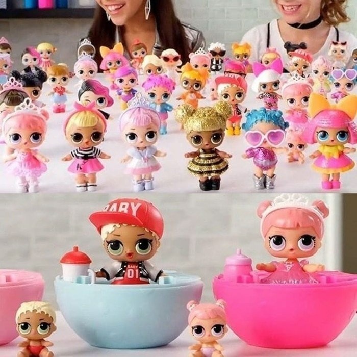 Mainan Boneka LOL surprise/Mainan lol murah/Boneka hiasan kue ultah