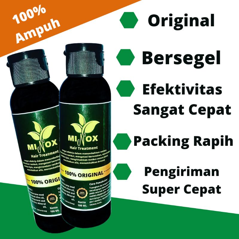 [Paket 3] MINOX Penumbuh Rambut Botak &amp; Rontok Paling Ampuh &amp; Cepat Original 100 ML