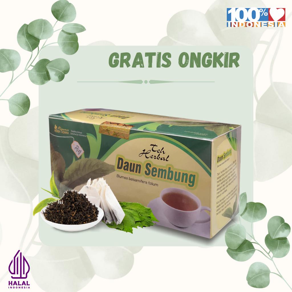 

Obat Lambung dan Ginjal Teh Daun Sembung Herbal Tazakka Original isi 20 Kantung Teh Celup HALAL BPOM