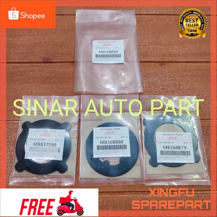 PART PLATE PLAT DISC LSD WASHER LSD KAMPAS GIGI GARDAN TRITON