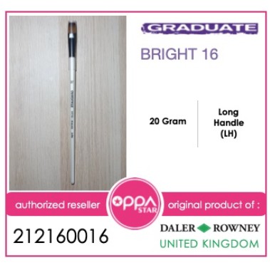 

Kuas Lukis Graduate Daler Rowney Synthetic Bright 16 212160016