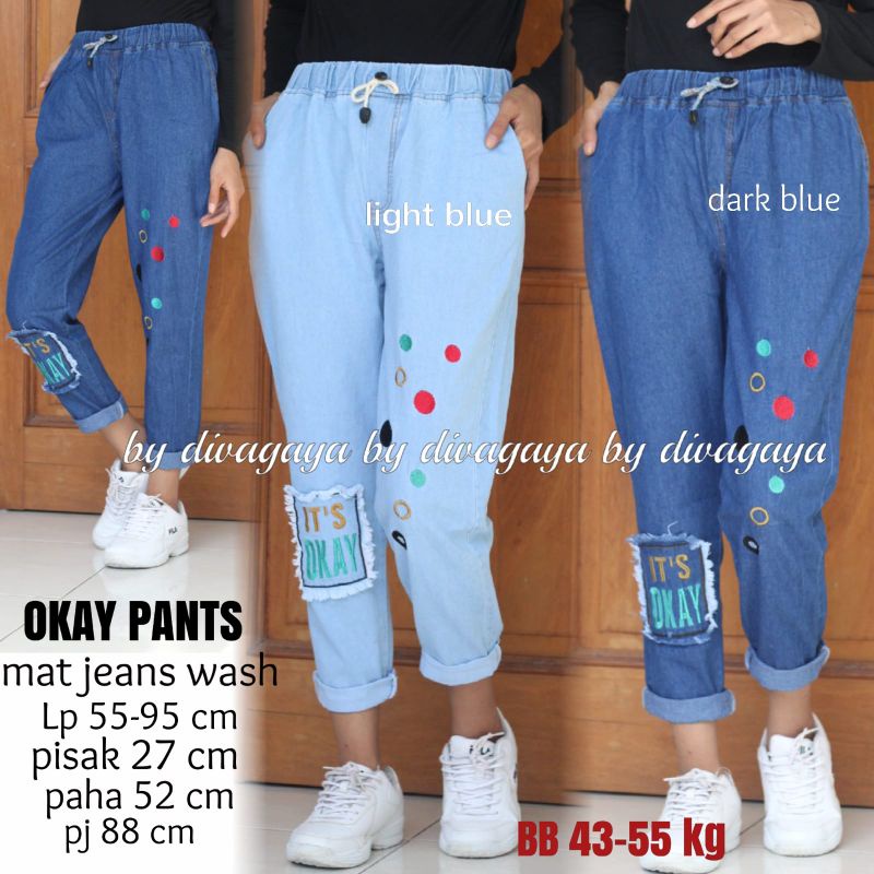 CELANA OKAY PANTS MODEL KEKINIAN
