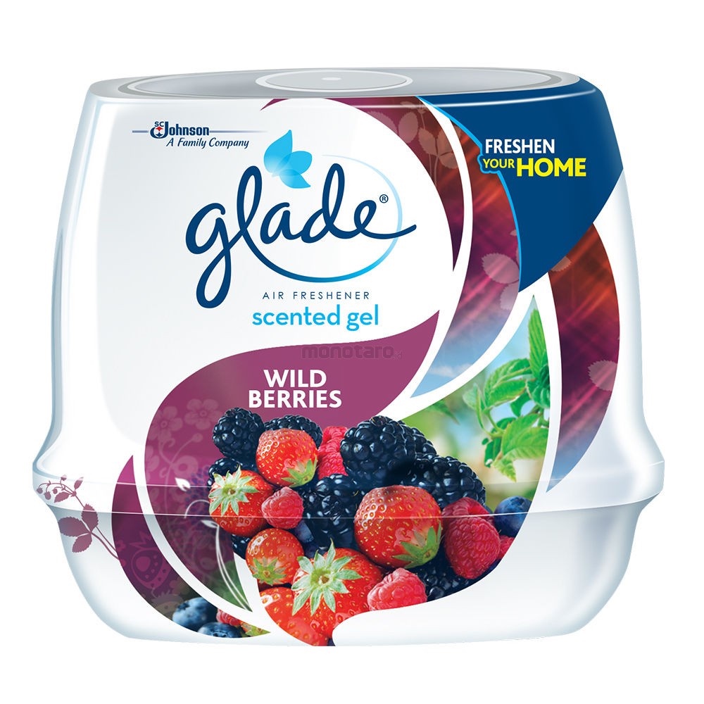 Glade Scented Gel 180 gr / Pengharum Ruangan Mobil