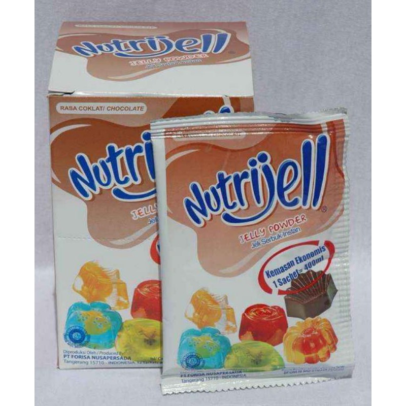 

Nutrijell Cokelat 20 gr
