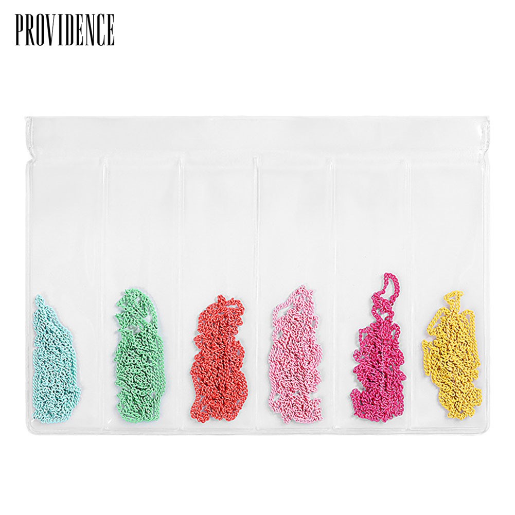 Providence Punk Style Mixed Size Nail Chains 3D Alloy Art Decorations DIY Manicure Supplies