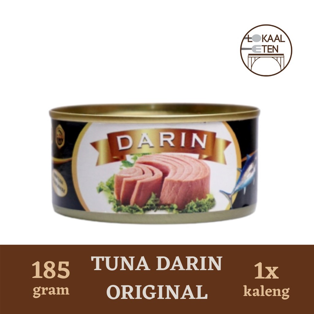 

TUNA DARIN Ikan Tuna Dalam Minyak Makanan Kaleng 185 g - Original