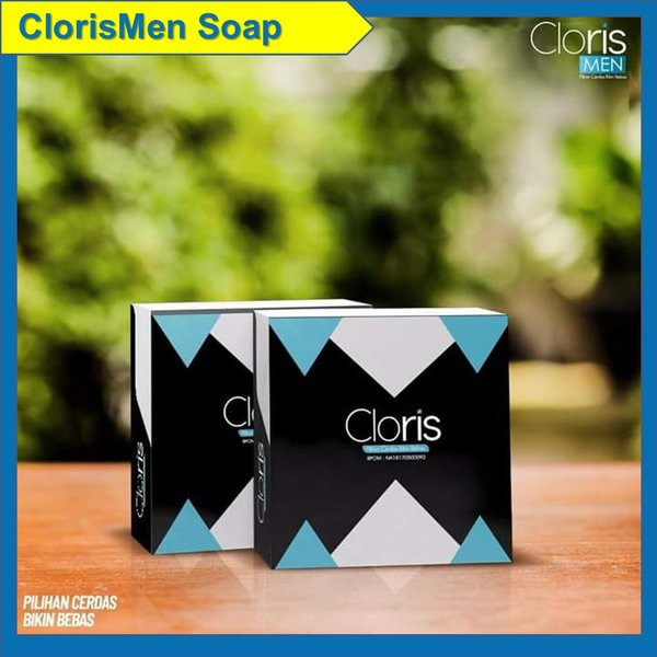 [COD]CLORISMEN Sabun Wajah Kusam Sabun Muka Pria Sabun Wajah Pria BPOM