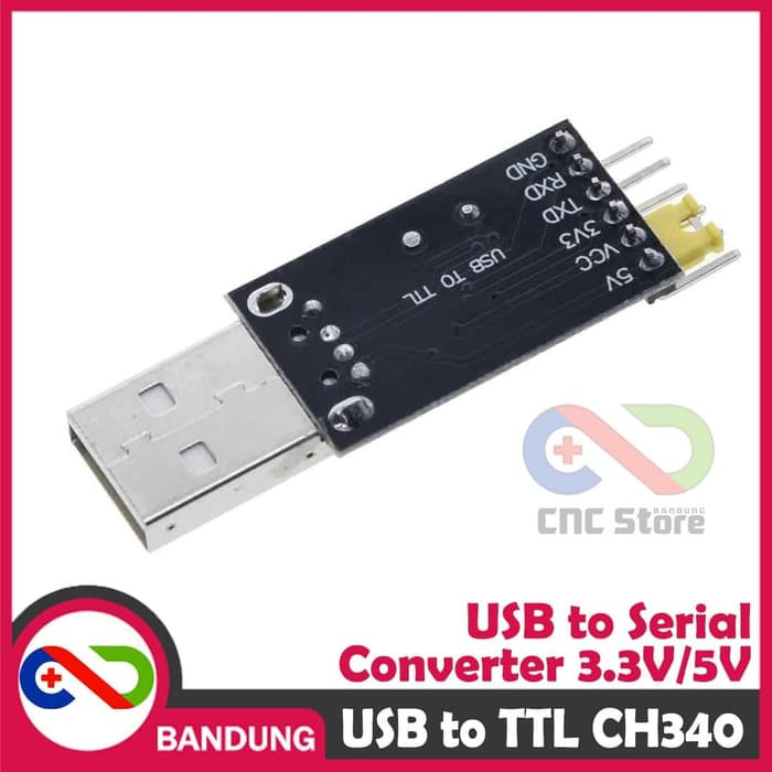 USB TTL CH340 CH340G USB TO SERIAL 3.3V OR 5V MICROCONTROLLER PROGRAM