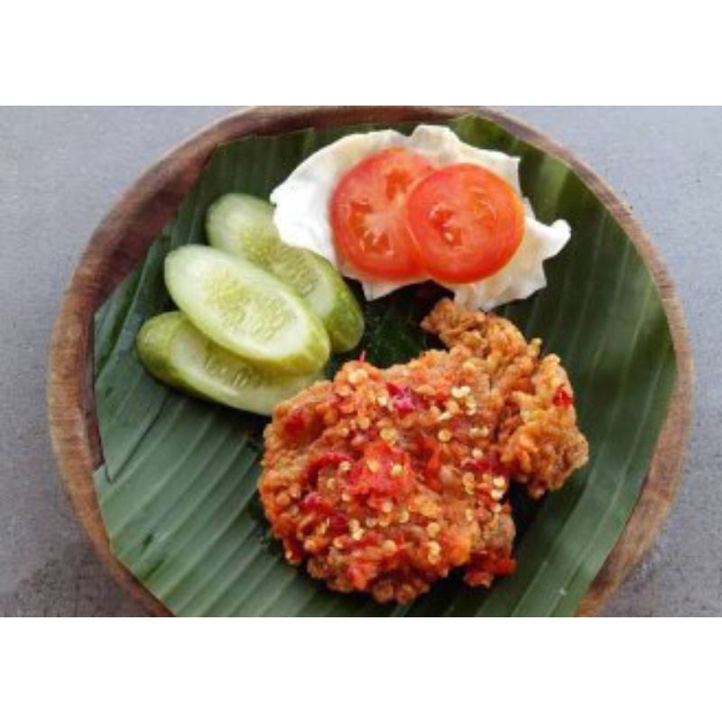 

Ayam Geprek Sambal original