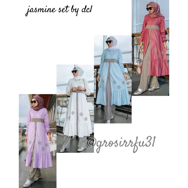 JASMINE SET TUNIK SERIES BY DCL premium