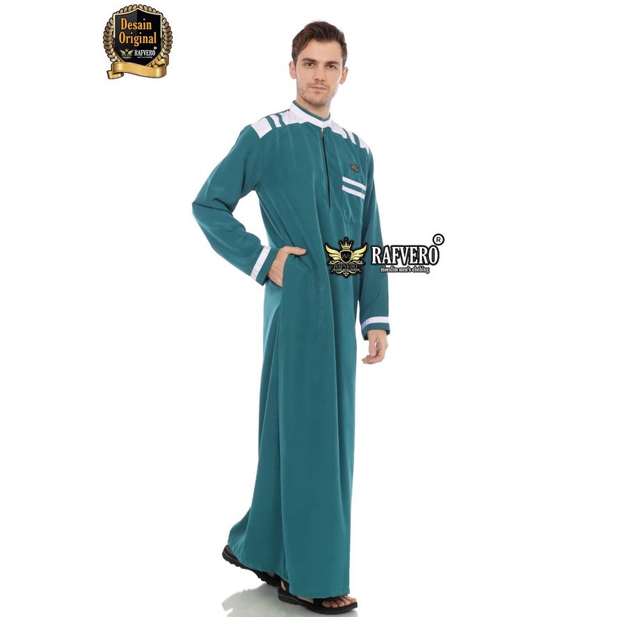 Pakaian Muslim Pria Jubah Gamis Arfan Original Rafvero