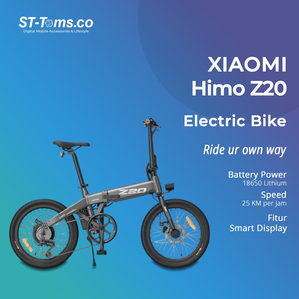 Jual Xiaomi Himo Z20 / Z 20 Folding Electric Bike / Sepeda Lipat